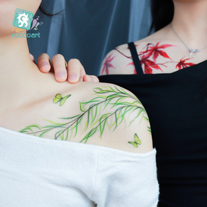 <span class=keywords><strong>2025</strong></span> mới nhất thực tế Halloween lửa mạch máu hình xăm tạm thời nghệ thuật cơ thể thiết kế hình xăm mới - Product Image 3