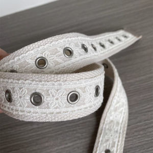 Nuova <span class=keywords><strong>Cintura</strong></span> <span class=keywords><strong>Bianca</strong></span> alla Moda per Ragazze, Cinture Classiche in Pizzo e Pelle con Fibbia a Perno per Abiti da Donna - Product Image 4