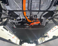 Aucwell Nouveau minibus automatique 11 places à conduite à droite, minibus électrique avec double airbag et ABS