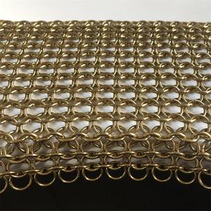 <span class=keywords><strong>ม่าน</strong></span>ตาข่ายสแตนเลสสีสันสดใส แบบถักเรียบ สำหรับ<span class=keywords><strong>ห้อง</strong></span>จัดแสดงนิทรรศการ โรงแรม อาคารสำนักงาน - Product Image 1