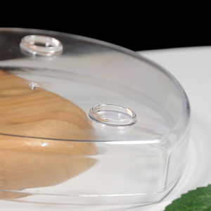 Boîte à gâteau en plastique en forme de cœur à surface lisse, emballage transparent de qualité alimentaire pour chocolat, dessert, cadeau de la Saint-Valentin - Product Image 5