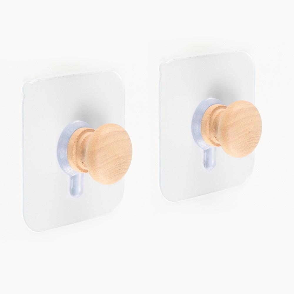 Couleur en bois style champignon court