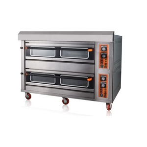 Precio barato personalizado Temporizador digital Protección inteligente 1 cubierta 2 bandeja horno eléctrico para hornear - Product Image 3