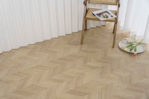 Sang trọng thiế<span class=keywords><strong>t</strong></span> kế hiện đại Thiế<span class=keywords><strong>t</strong></span> kế sàn gỗ sồi xương cá Chevron phong cách bấm vào cho trang trí trong nhà thiế<span class=keywords><strong>t</strong></span> kế sàn - Product Image 4