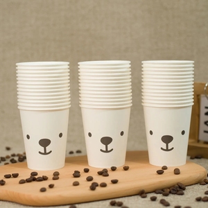 Brown Kraft Paper Hot Coffee Cups