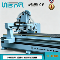 Router CNC con Cambio Automático de Herramienta (ATC) 1325, Máquina de Tallado y Corte de Madera para Procesamiento de Puertas de Muebles y Gabinetes