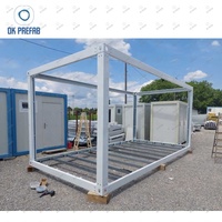 Maison préfabriquée de 20 pieds Maison conteneur en acier léger Maisons modulaires modernes de 40 pieds Petite maison préfabriquée en conteneur