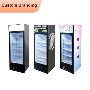 Meisda sc190bg cửa kính hiển thị thẳng đứng Cooler 190L Showcase đồ uống tủ lạnh cho siêu thị - Product Image 1