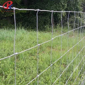 شبكة سلكية مجلفنة من الفولاذ بالجملة مقاومة للصدأ بشكل مربع لحماية الماشية والأغنام والغزلان في المزارع - Product Image 1