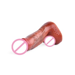 FAAK Dildo de Silicona Suave para Masaje Vaginal, Vibrador con Fuerte Succión y Correa, Juguetes Sexuales para Mujeres - Product Image 6