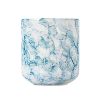 Impression par transfert d'eau sur récipient en céramique personnalisé pour la fragrance d'intérieur
