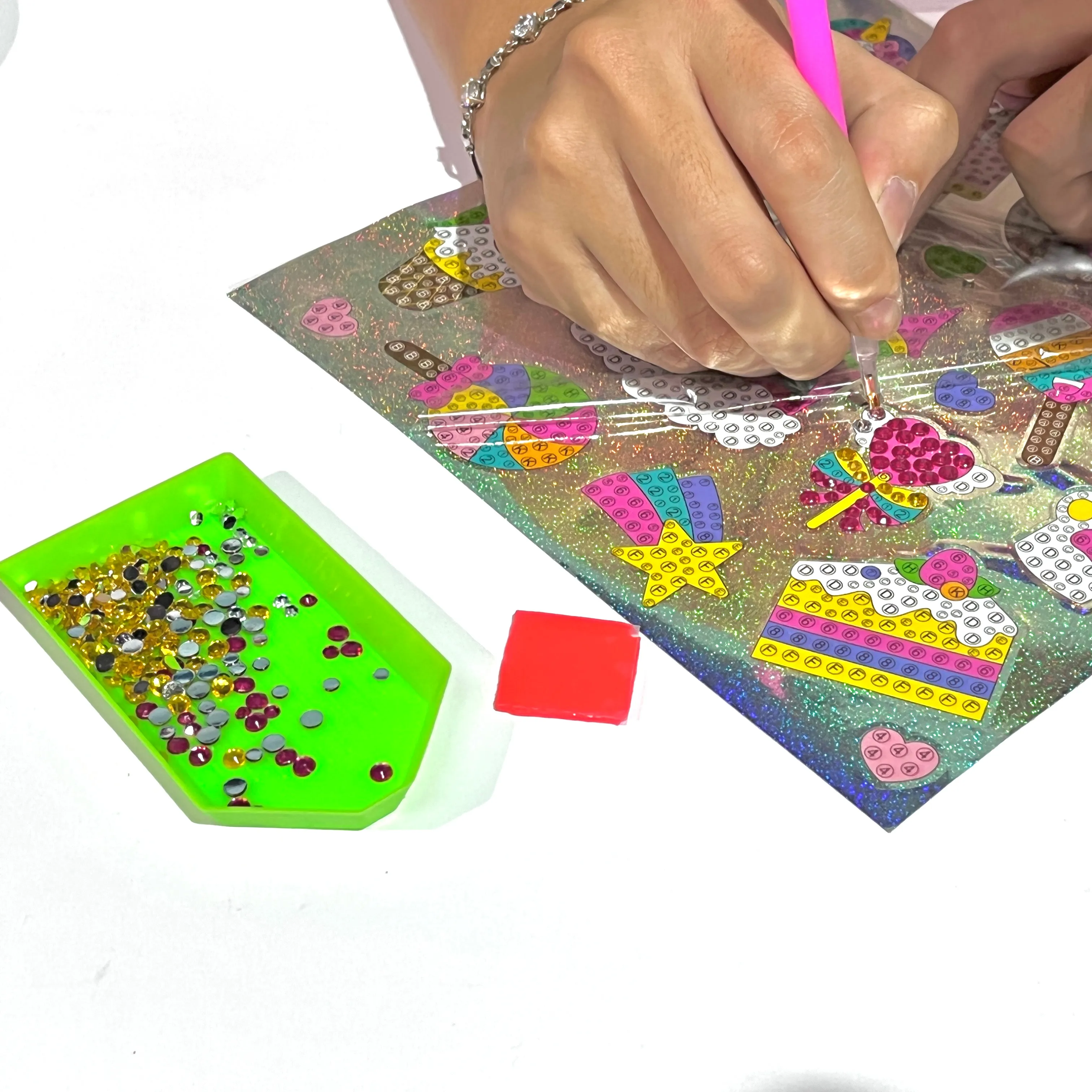 New Design 3D Diamond Painting handmade DIY Diamond Painting Accessories Kit with tools paint by numbers kids diamond painting