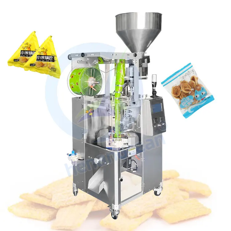 Sachet automatique de pois sous vide chips de pommes de terre multifonctions chips alimentaire haricot oignon bonbons emballage vertical Biscuit Machine d'emballage