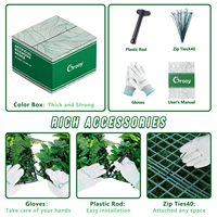 Vente en gros 3D décoration herbe toile de fond murale verdure jungle mur vert plante artificielle herbe décoration murale