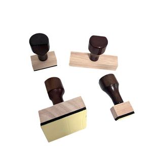 ロゴ付きカスタム木製スタンプ木製ギフトスタンプ木製ラバースタンプ - Product Image 5