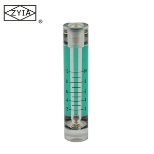 Débitmètre à zone variable en acier inoxydable de haute qualité ZYIA LZM-6T O2 pour oxygène vétérinaire, régulateur personnalisable OEM +/-1,5% - Product Image 4