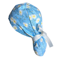 Bonnet de chirurgien personnalisé imprimé avec doublure en satin, ajustable, pour femmes, OEM ODM
