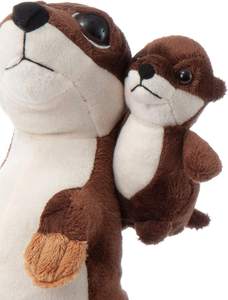 Animal <span class=keywords><strong>de</strong></span> peluche <span class=keywords><strong>de</strong></span> calidad para madre y bebé, juguete <span class=keywords><strong>de</strong></span> peluche <span class=keywords><strong>de</strong></span> <span class=keywords><strong>nutria</strong></span> <span class=keywords><strong>de</strong></span> <span class=keywords><strong>Río</strong></span> suave y realista, animal <span class=keywords><strong>de</strong></span> dibujos animados personalizado - Product Image 6