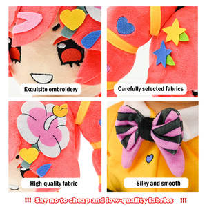 Peluche personnalisée <span class=keywords><strong>Kasane</strong></span> Teto, dessin animé, anime, deux queues de cheval, poupées en peluche, cadeau doux et mignon pour un anniversaire - Product Image 5