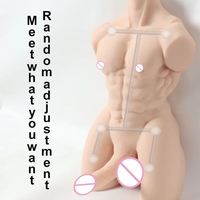 Meilleure vente : Poupée sexuelle masculine pour femmes avec gode flexible, poupées sexuelles gays, jouets sexuels pour masturbation féminine, couple triade