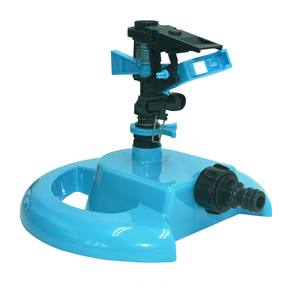 Arroseur oscillant de jardin en plastique, dispositif d'arrosage automatique rotatif, buse bleue 3105D pour l'irrigation des pelouses - Product Image 2