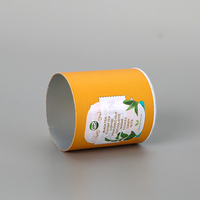 Tube de papier d'assaisonnement de qualité alimentaire, en plastique, tamis à épices papillon, bouteille à épices, couvercles à bascule pour pot à sel et à poivre
