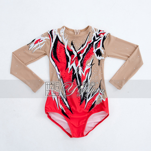 YIZHIJIAN, disfraz de Gimnasia Artística personalizado, habilidades para <span class=keywords><strong>patinaje</strong></span> artístico, rendimiento profesional, mono ajustado de gimnasia - Product Image 4