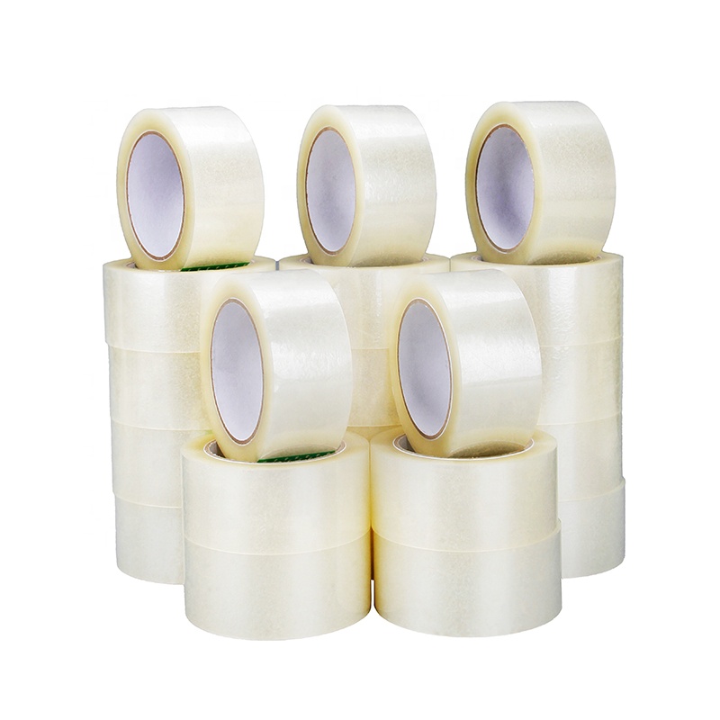 High Quality Custom Size Transparent Bopp Packaging Adhesive Tape For Sealing Packing Carton