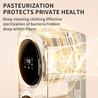 Lave-linge et sèche-linge combinés intelligents à double cuve, entièrement automatiques, compacts, pour la maison, 2026