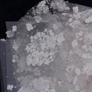 Velo da Sposa Feishiluo <span class=keywords><strong>di</strong></span> Lusso a Uno Strato, Lungo 350 cm, Stile Cattedrale, in Pizzo Floreale Completo con Pettine, Perline e <span class=keywords><strong>Diamanti</strong></span> - Product Image 6