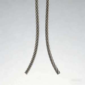 Câble en acier galvanisé 1/8" 3/16" 1/4" 5/16" 1X7 1X19 1X37 pour levage, amarrage et construction - Product Image 2