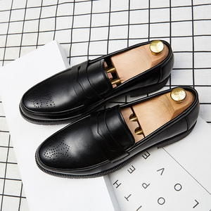 Mocasines <span class=keywords><strong>de</strong></span> Moda <span class=keywords><strong>de</strong></span> Diseño Nuevo, Color Puro, Cómodos, <span class=keywords><strong>de</strong></span> Alta Calidad, <span class=keywords><strong>Zapatos</strong></span> Oxford <span class=keywords><strong>de</strong></span> Piel Sintética Sin Cordones para <span class=keywords><strong>Hombre</strong></span> - Product Image 3