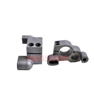 Komori Printing Press Parts LS40 Gripper Shaft <b>Holder</b> Cast Iron Bearing Component - Product Image 1