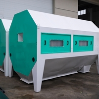 Écran de nettoyage rotatif RongLiang, tamis cylindrique haute précision, pré-épurateur de petits grains, ligne de préparation du riz pour mini-usine