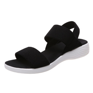 Nouvelle mode Chaussons de plage d'été Vente en gros de chaussures plates et sandales pour femmes et dames - Product Image 6