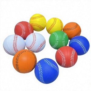 High Quality Pu <b>Foam</b> Promotional Baseball Stress Soft Sports Ball Shape for Welcome Gifts & Tradeshow Giveaways - Product Image 1