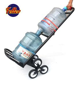 6 पहियों सीढ़ी चढ़ने कार लोहे ट्राली पोर्टेबल पुल ट्रक तह हाथ ट्राली - Product Image 1