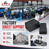 Dowell transforme les dessins ou les échantillons en blocs de ferrite carrés sur mesure grâce à la personnalisation complète de Dowell
