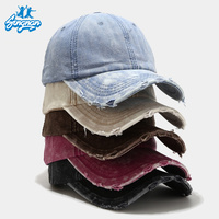 Gorra de Béisbol Trucker Unisex Vintage con Logotipo Personalizado al por Mayor, Ajustable, Teñida, Desgastada y Lavada