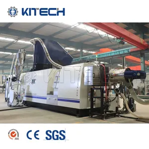 Kitech kcp100 PP тонный мешок прессующий экструдер для гранулирования линии промывки мягкой пленки переработанная стиральная машина