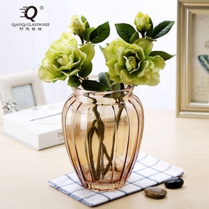 <span class=keywords><strong>Vaso</strong></span> <span class=keywords><strong>in</strong></span> Vetro Colorato Stile Europeo Retrò e Moderno per Tavolo, Soggiorno, <span class=keywords><strong>Fiori</strong></span> Secchi, <span class=keywords><strong>Fiori</strong></span> Freschi, Bambù Portafortuna - Product Image 5