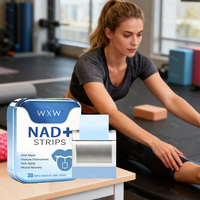 Films oraux personnalisés NAD Plus à dissolution rapide, récupération musculaire immunitaire, suppléments NAD+ pour adultes, bandes orales