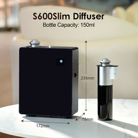 Diffuseur d'arômes connecté au conduit CNUS S600, système de diffusion de parfum HVAC, fonctionnement silencieux pour les bureaux et les centres commerciaux