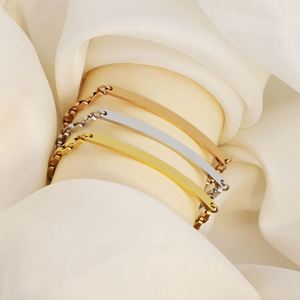 New Silver Blanks Charms of Stainless Steel Figaro Anklet Blanks of Bracelet for Bracelets <b>Engraving</b> Women - Product Image 4