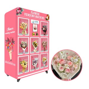 Distributeur automatique sans personnel de bouquets de fleurs fraîches, distributeurs de fleurs pour hôtels et restaurants - Product Image 1