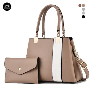 Low MOQ China Supplier Large Capacity Bolsos De Mujer Elegant Vegan Leather Bag Tote Bag Handbags For Women