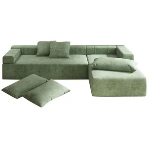 Hot Sale Modern Couch Sala Sofás Modular Seccional l Forma Sofá Sofá para Sala Sofás Set Móveis