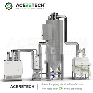 Система осушения, гранулирования и дезодорации Aceretech для гранул из пластика PE/PETG/PP, производительность 500-2000 кг/ч - Product Image 2