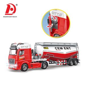 HUADA 2025 Fricción Transporte Coche Tanque <span class=keywords><strong>de</strong></span> cemento Camión <span class=keywords><strong>cisterna</strong></span> <span class=keywords><strong>de</strong></span> <span class=keywords><strong>agua</strong></span> <span class=keywords><strong>Juguete</strong></span> con sonido ligero - Product Image 5