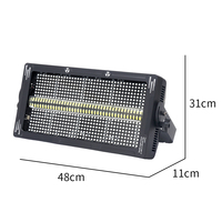 Luz Estroboscópica LED para Escenario, 250W RGB, Tres Lámparas LED, Luz Estroboscópica Móvil para Fiestas, Bares, DJ, Conciertos